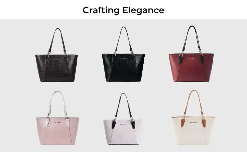 Avril Exquisite Off White Tote Bag