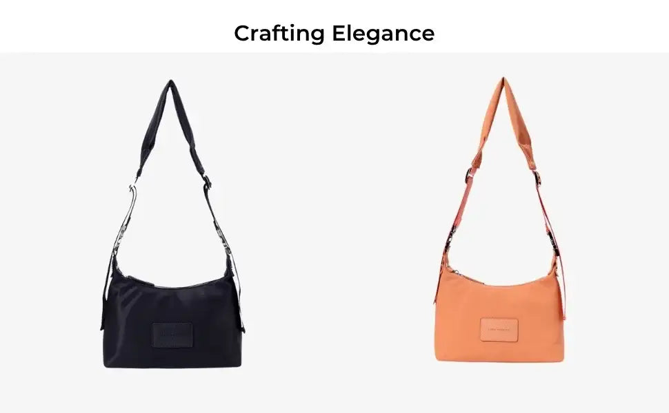 Harper Chic Black Shoulder Bag