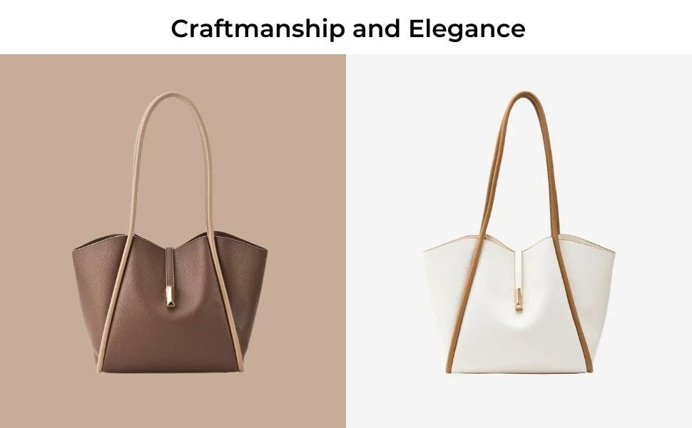 Avril Elegant Everyday Brown Tote bag