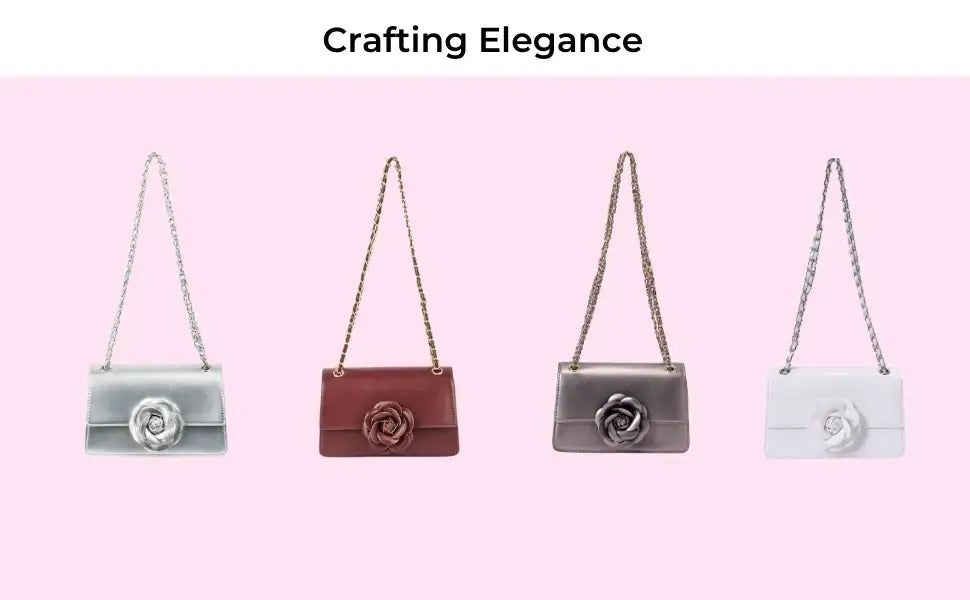 Valley Full Bloom Silver Sling Bag