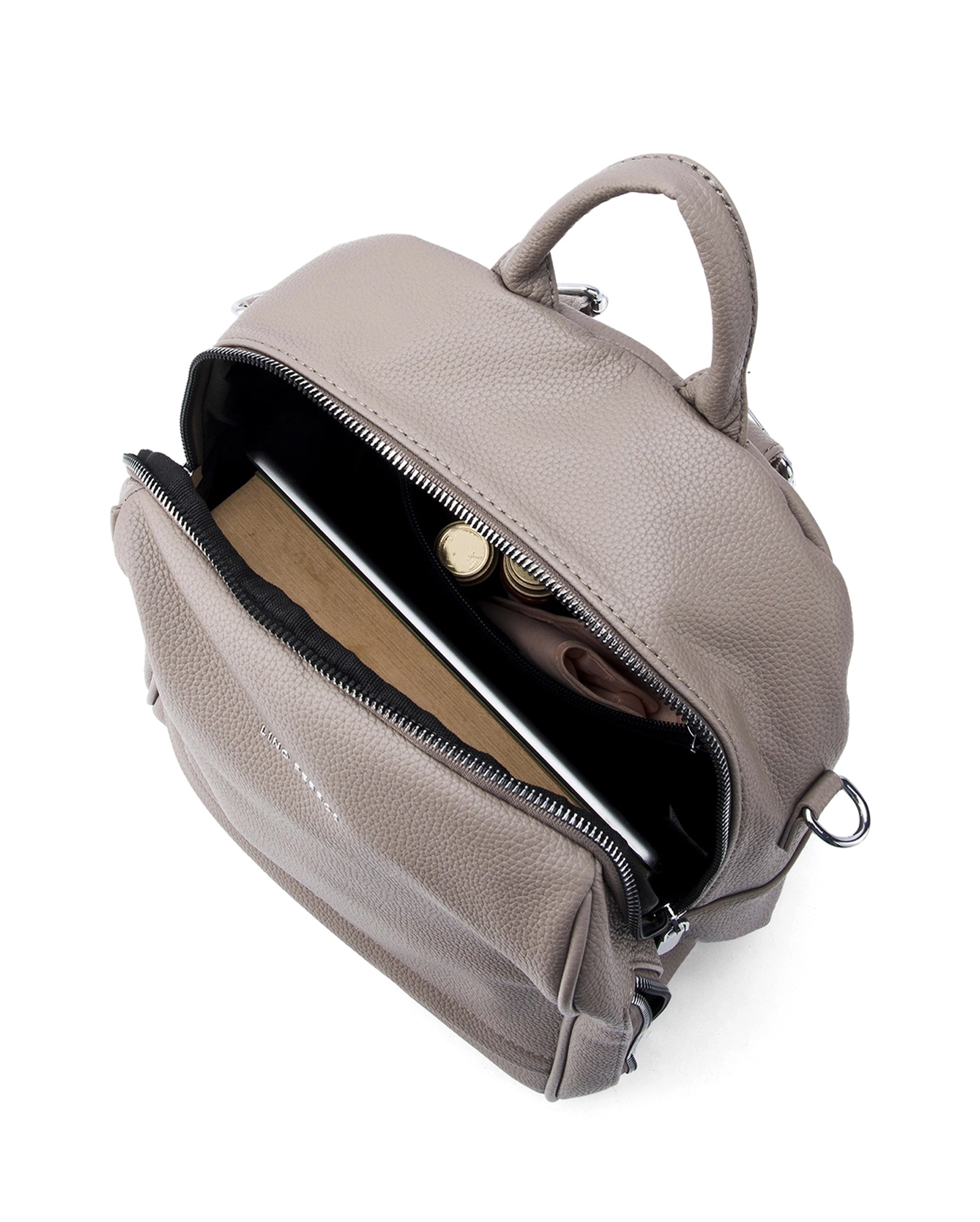 Harvard Luxe Taupe Backpack | Lino Perros