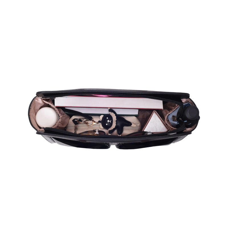 Voyage Commuter Black Tote bag