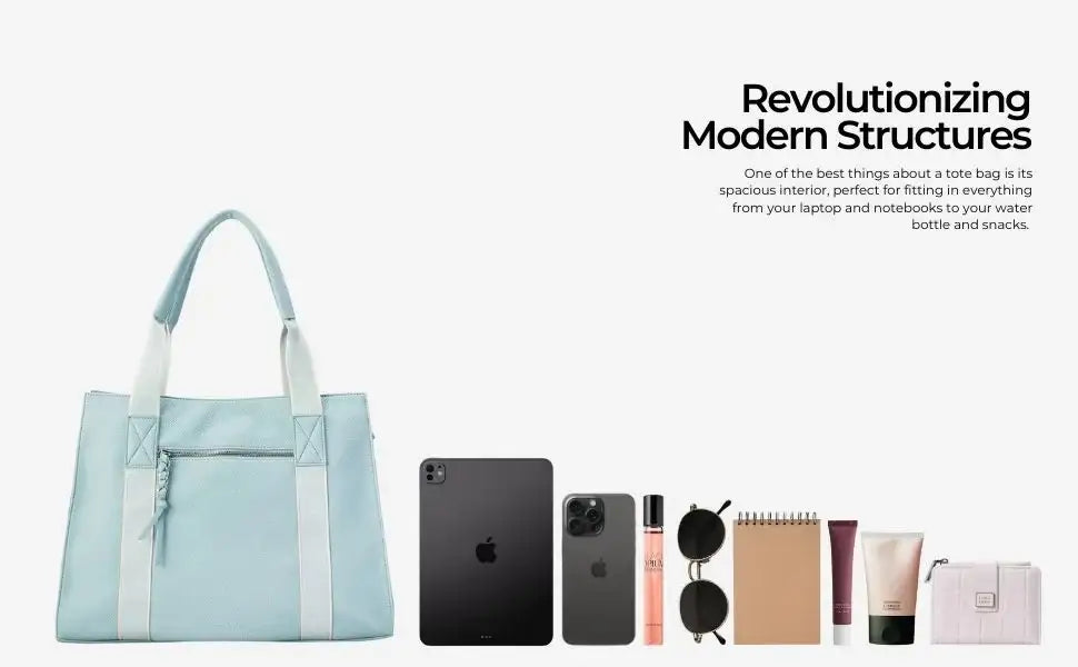 Avril Soft Body Everyday Blue Tote Bag