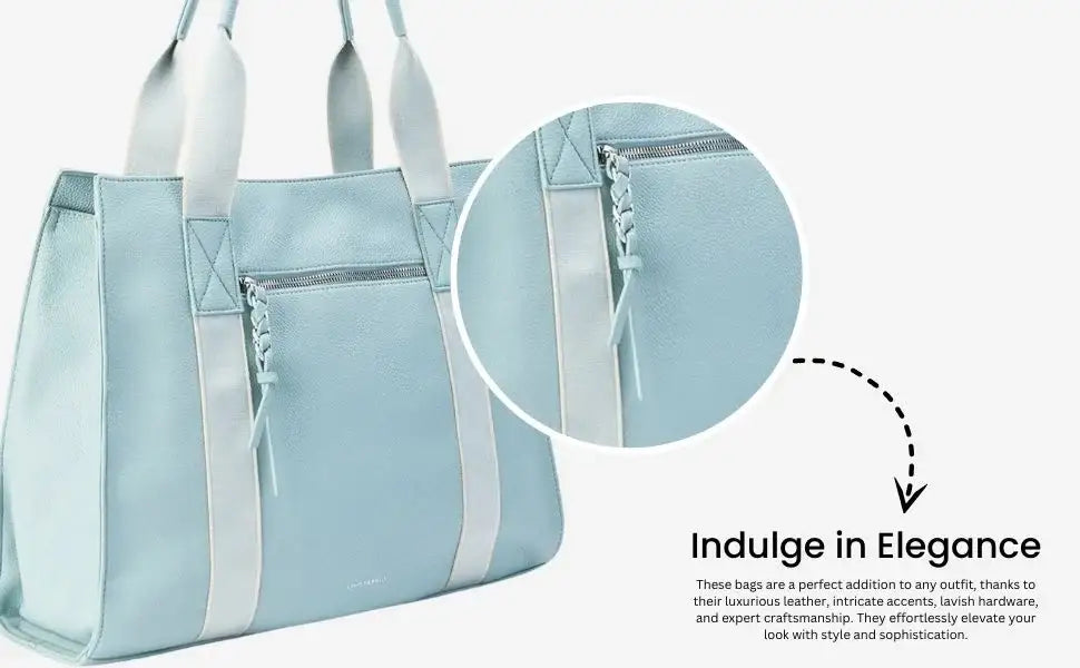 Avril Soft Body Everyday Blue Tote Bag