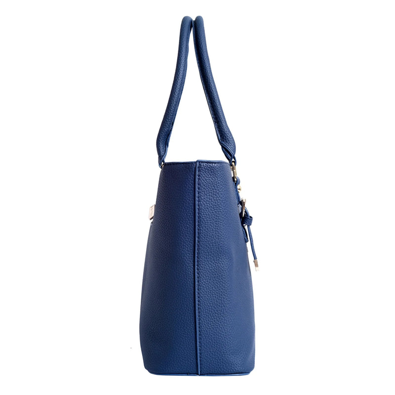 Avril Functional Blue Tote Bag