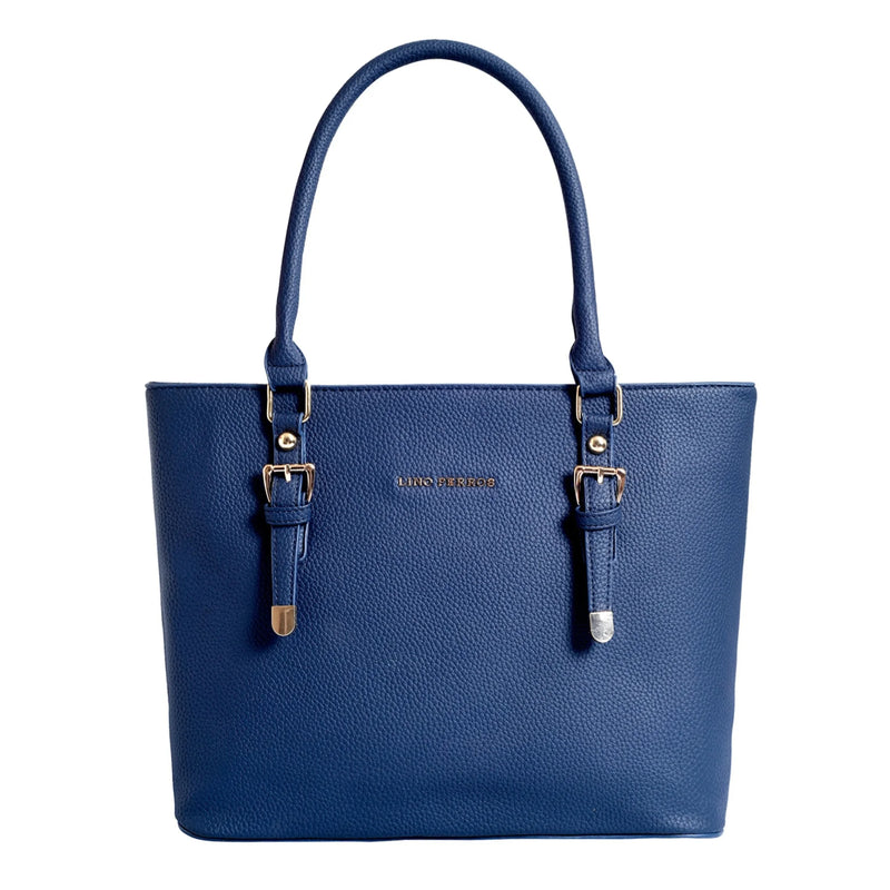 Avril Functional Blue Tote Bag