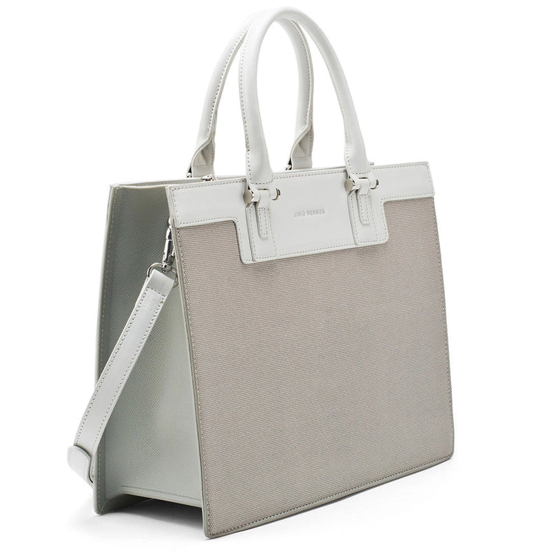 Monroe Luxe Tan Satchel Bag