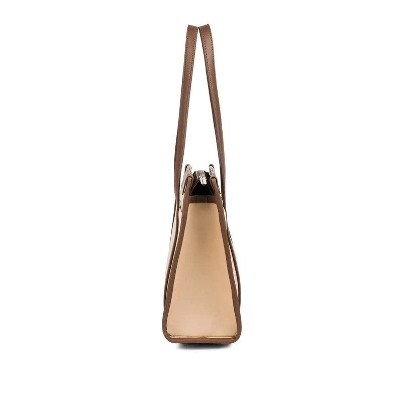 Monroe Dual Color Off White Tote bag