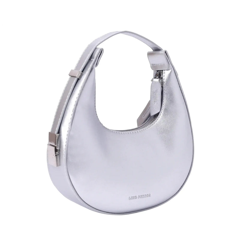 Avril Lunar White Shoulder Bag