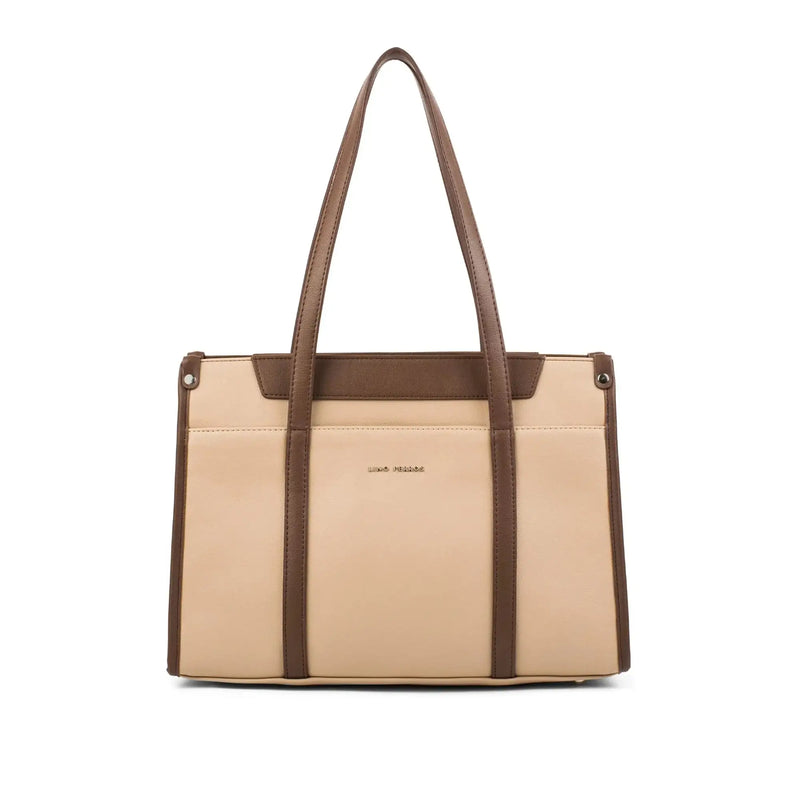 Monroe Dual Color Off White Tote bag