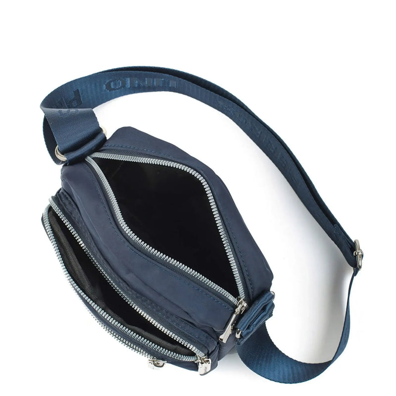 Harper Versatile Crossbody Black Bag