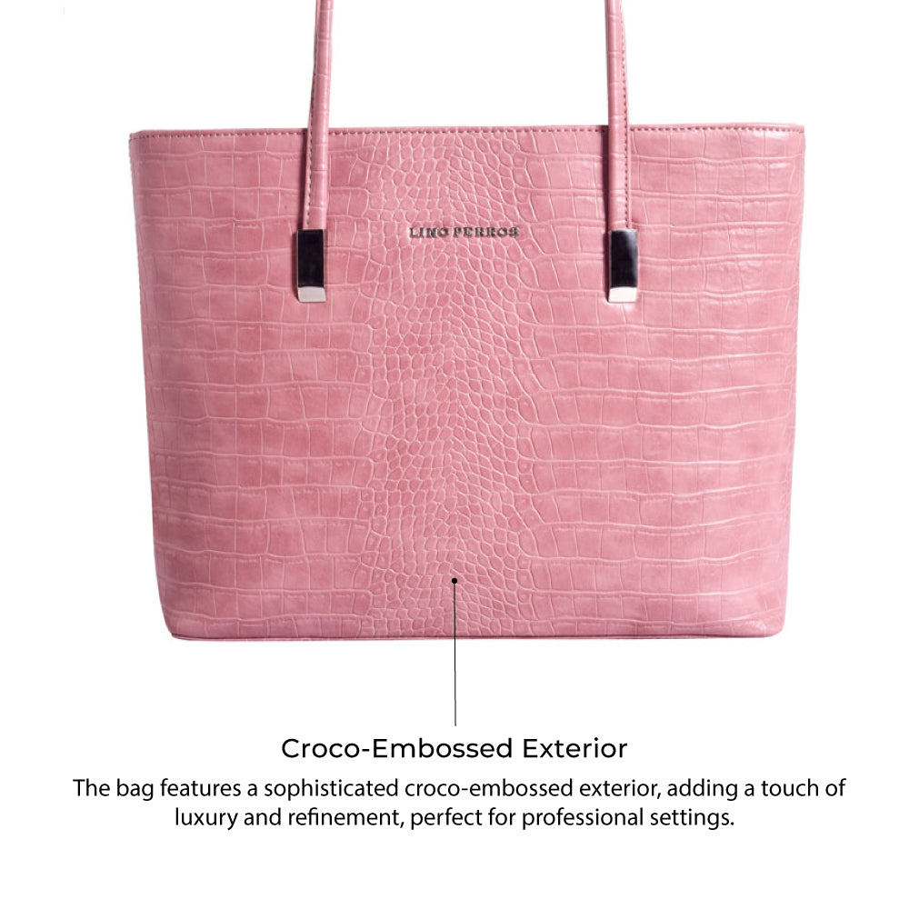 Croco-Embossed Exterior  