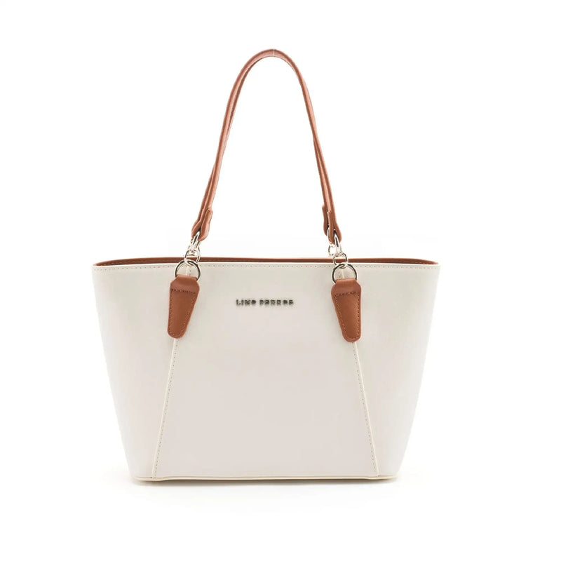 Avril Exquisite Off White Tote Bag