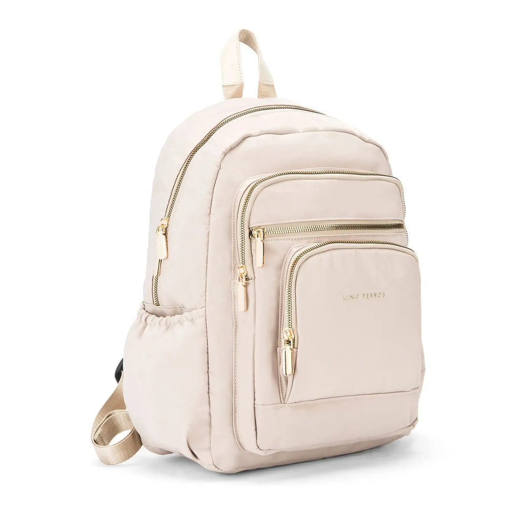 Pacman Timeless Beige Backpack - Lino Perros
