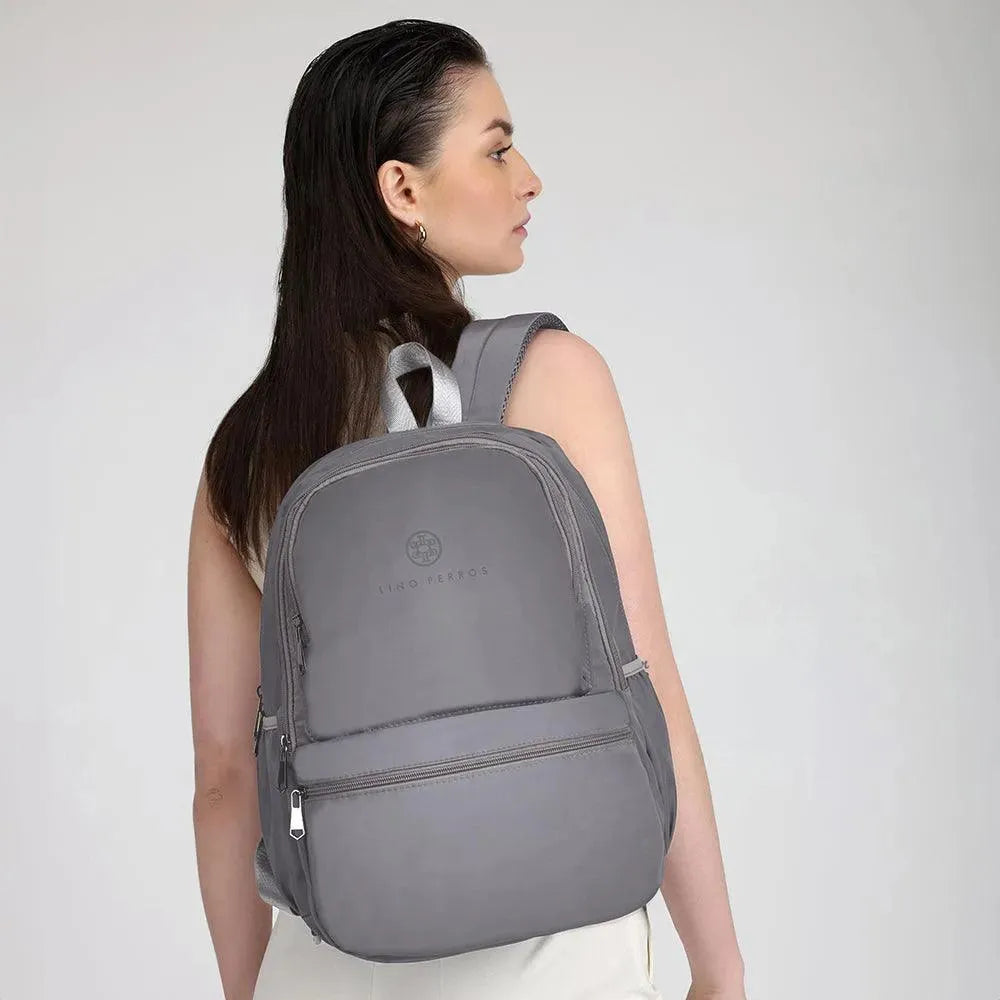 Pacman Essentials Grey Backpack - Lino Perros