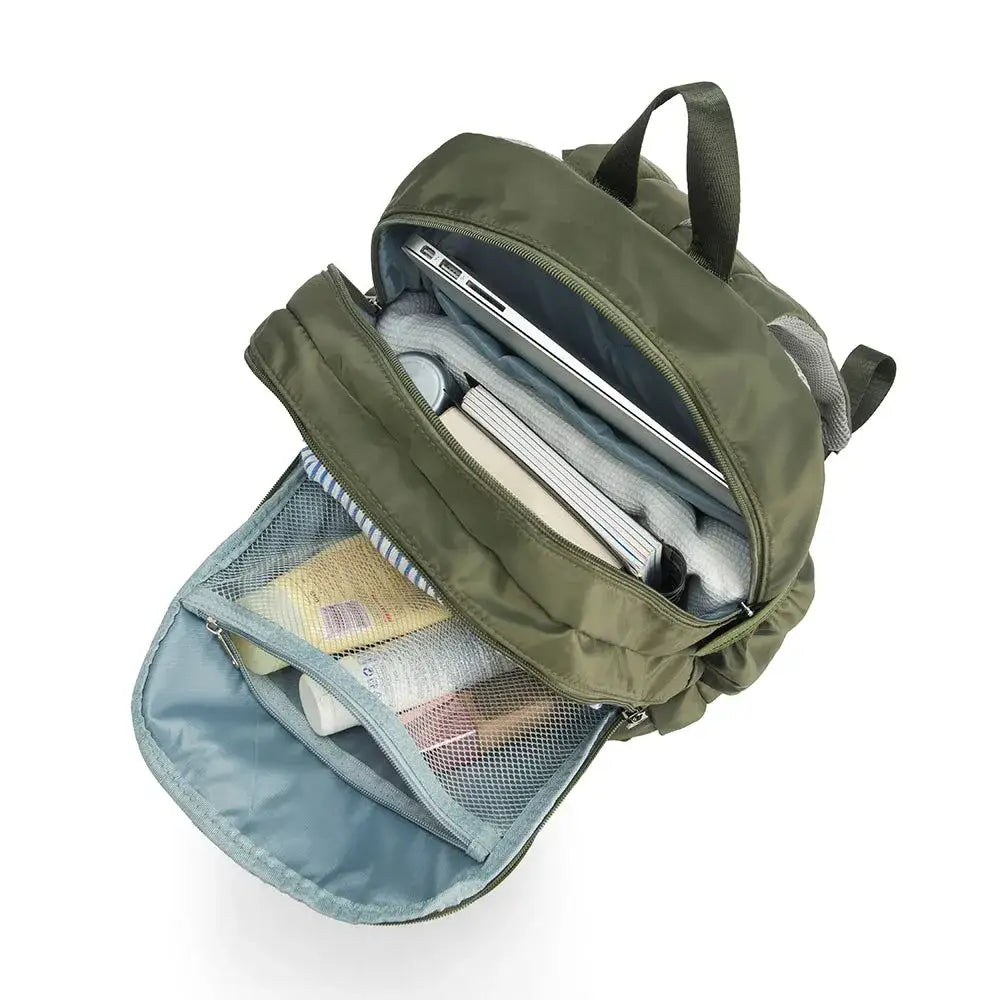 Pacman Essentials Olive Backpack - Lino Perros