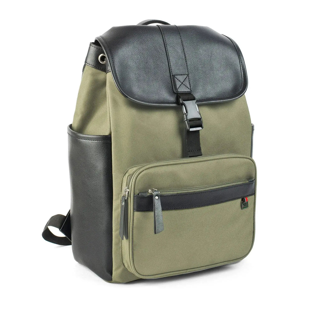 Harvard Unisex Everyday Olive Backpack - Lino Perros