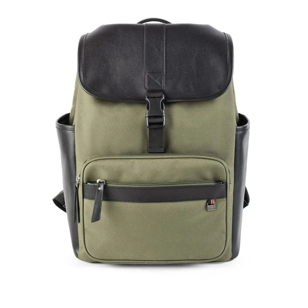 Harvard Unisex Everyday Olive Backpack - Lino Perros