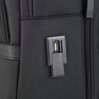 Harvard Structured Formal Black Backpack - Lino Perros