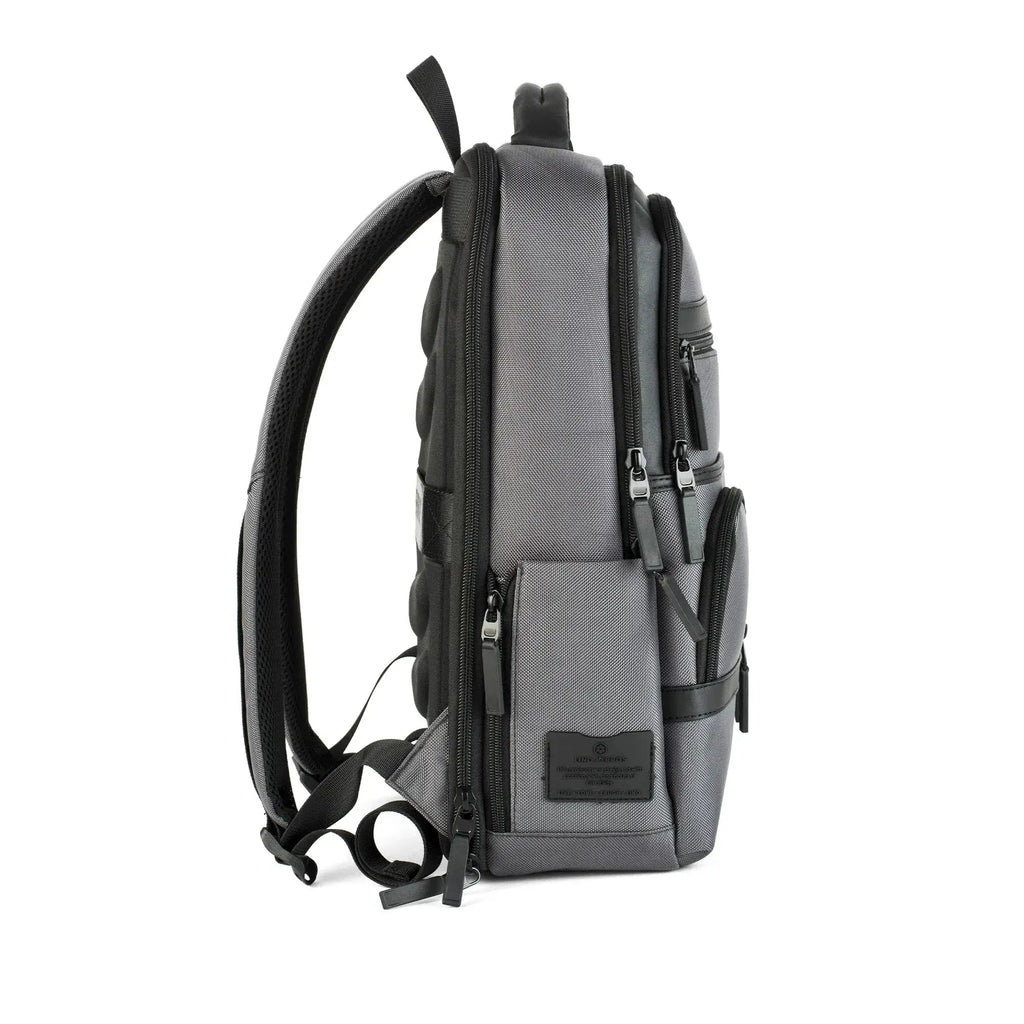 Harvard Structured Formal Dark Grey Backpack - Lino Perros