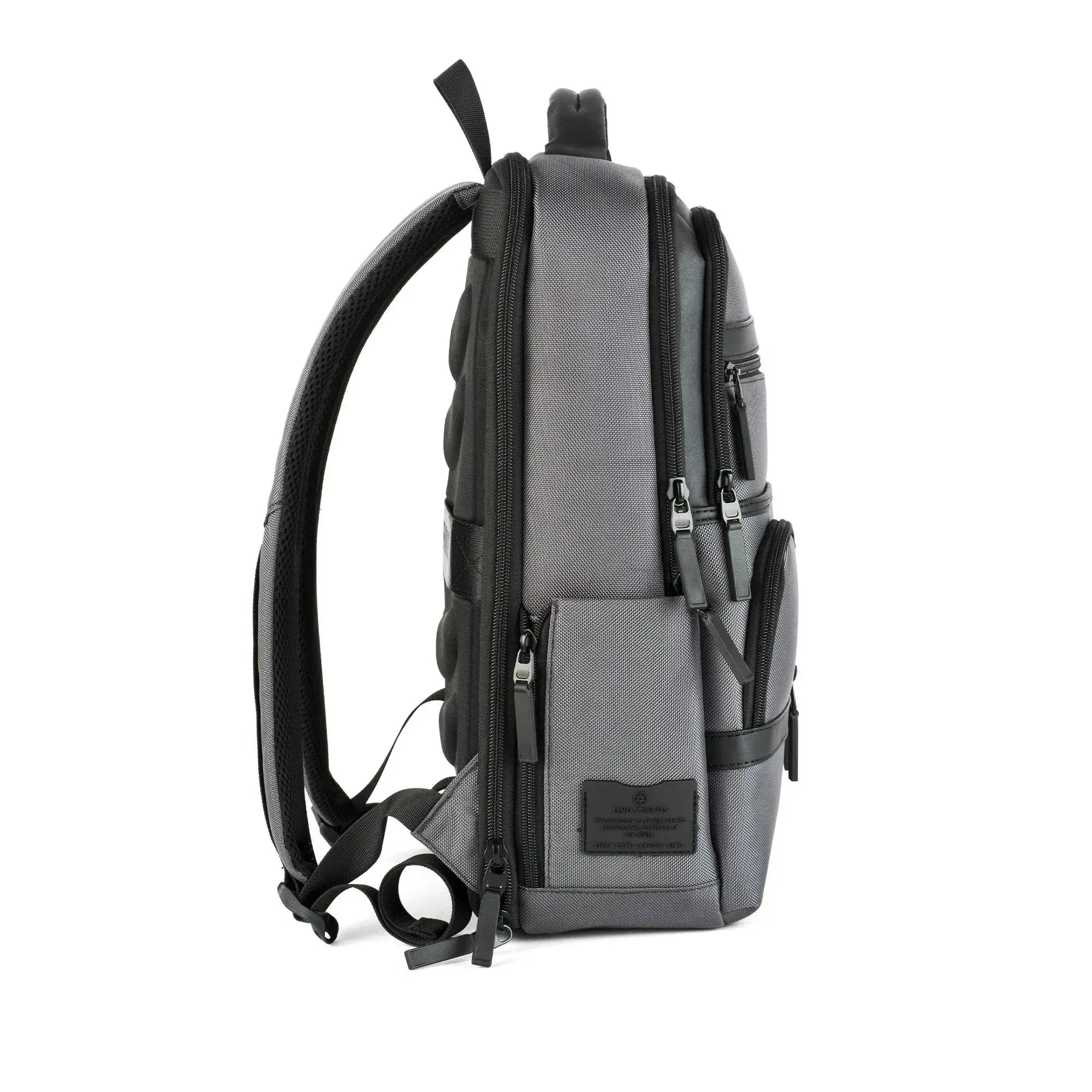 Harvard Structured Formal Dark Grey Backpack - Lino Perros