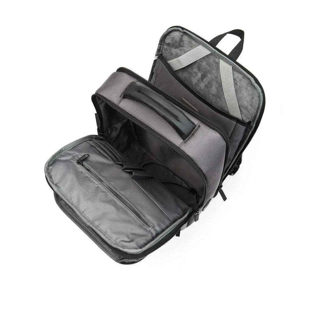 Harvard Structured Formal Dark Grey Backpack - Lino Perros