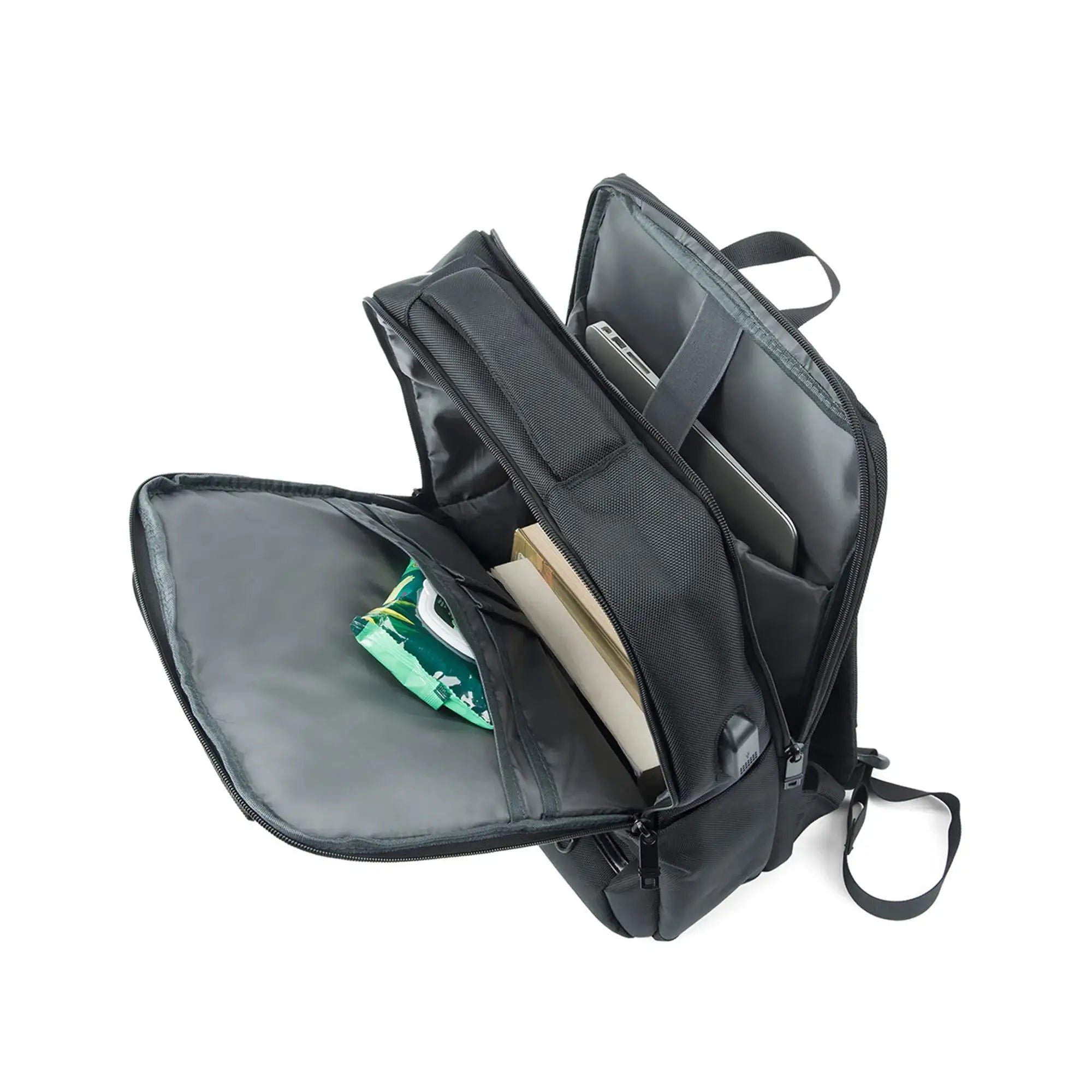 Harvard Crest Black Backpack - Lino Perros