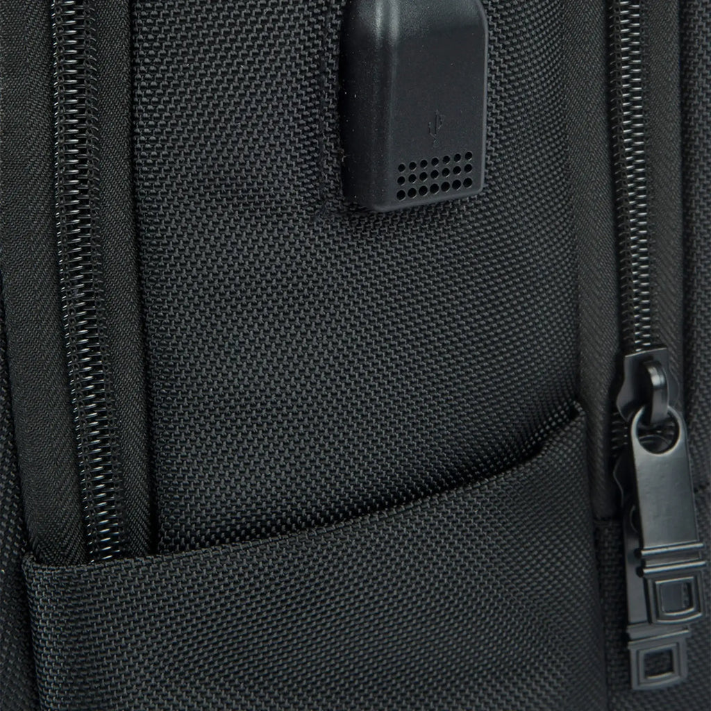 Harvard Crest Black Backpack - Lino Perros