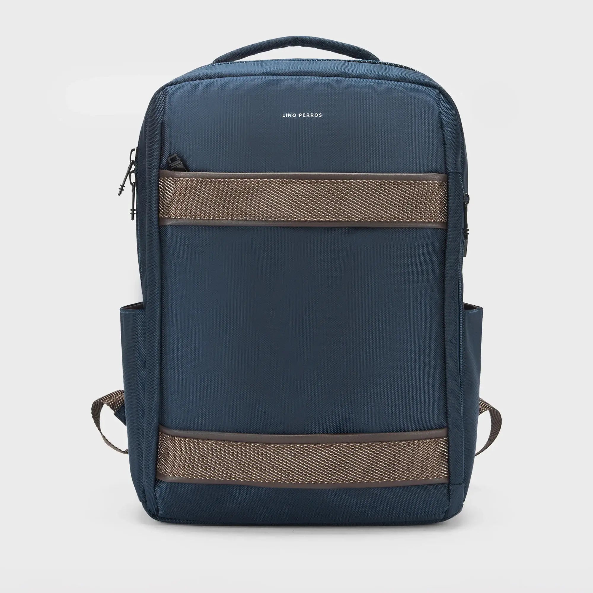 Harvard Matt Navy Blue Backpack - Lino Perros
