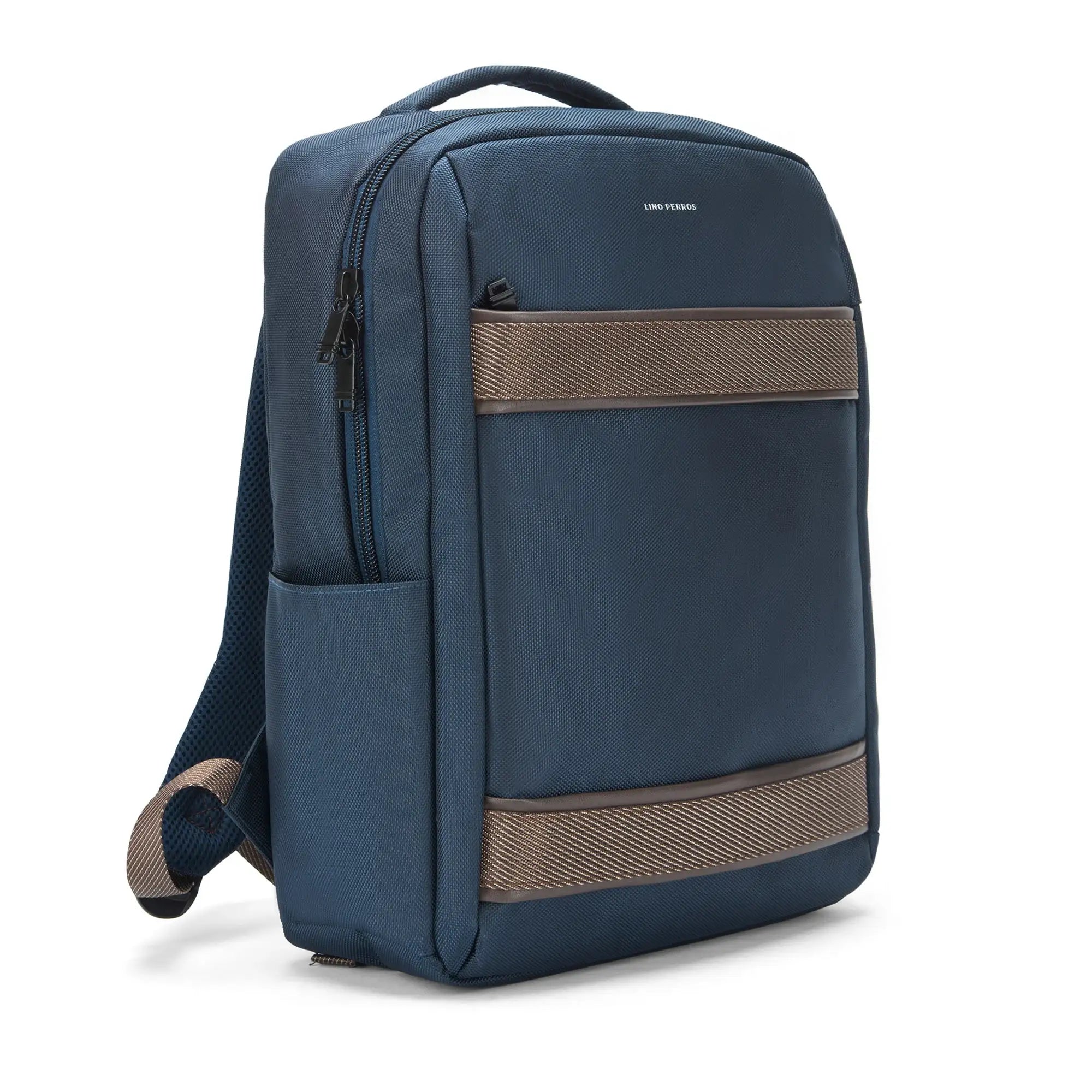 Harvard Matt Navy Blue Backpack - Lino Perros
