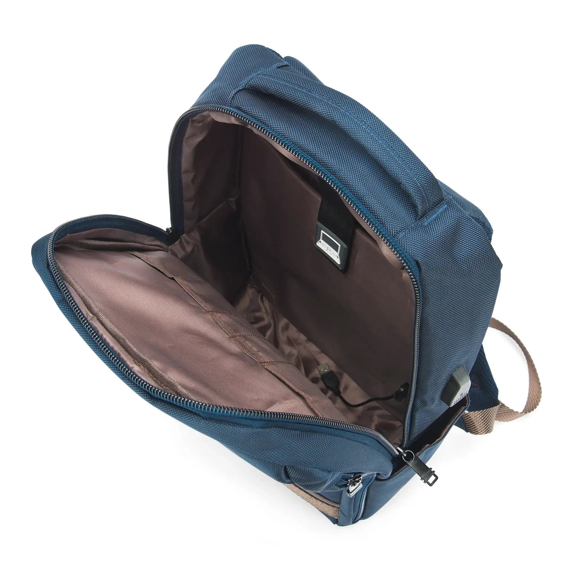 Harvard Matt Navy Blue Backpack - Lino Perros