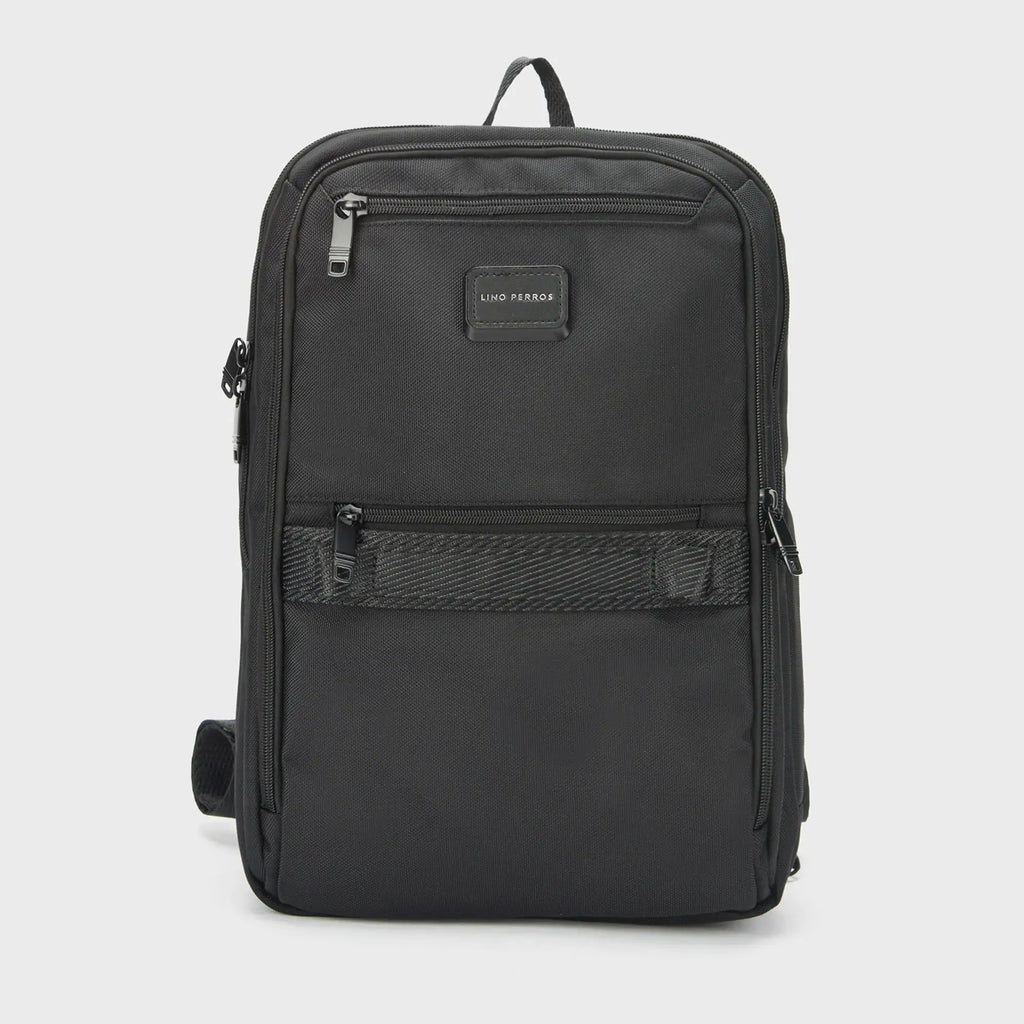 Harvard Finn Black Backpack - Lino Perros