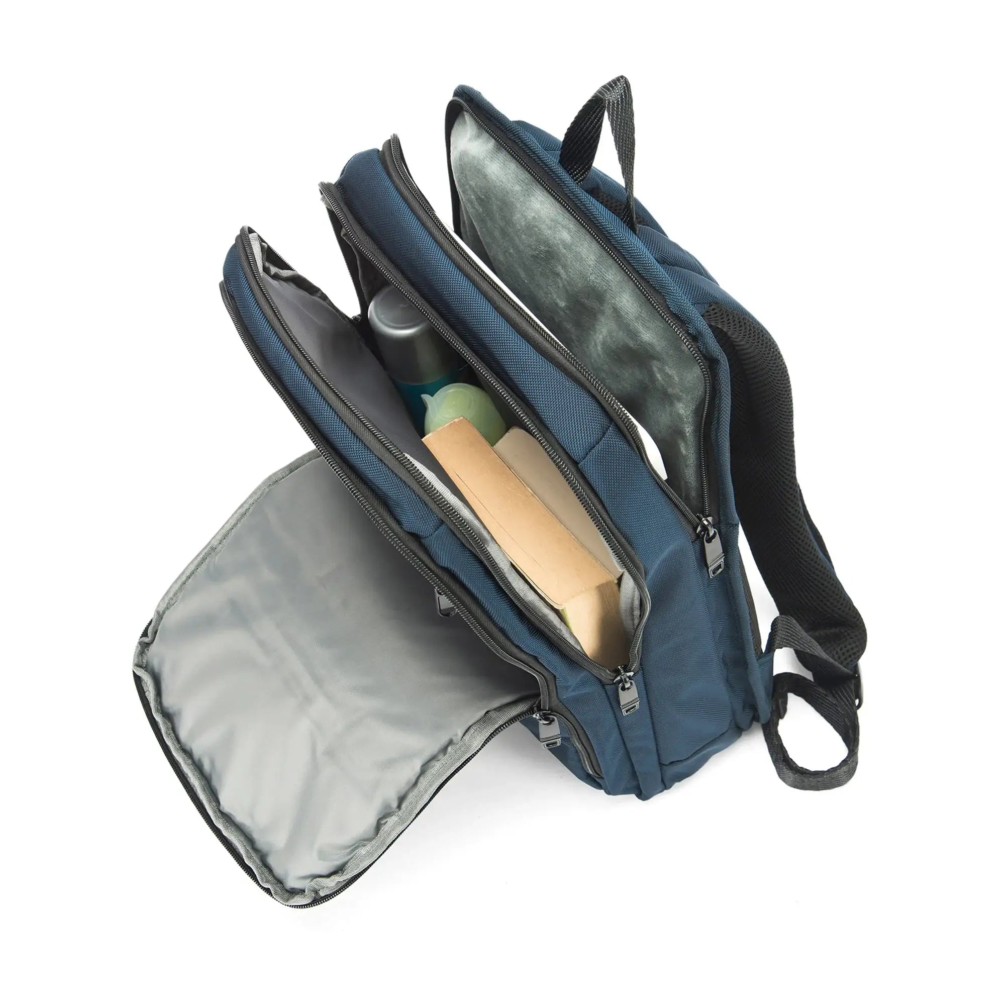 Harvard Finn Navy Blue Backpack - Lino Perros