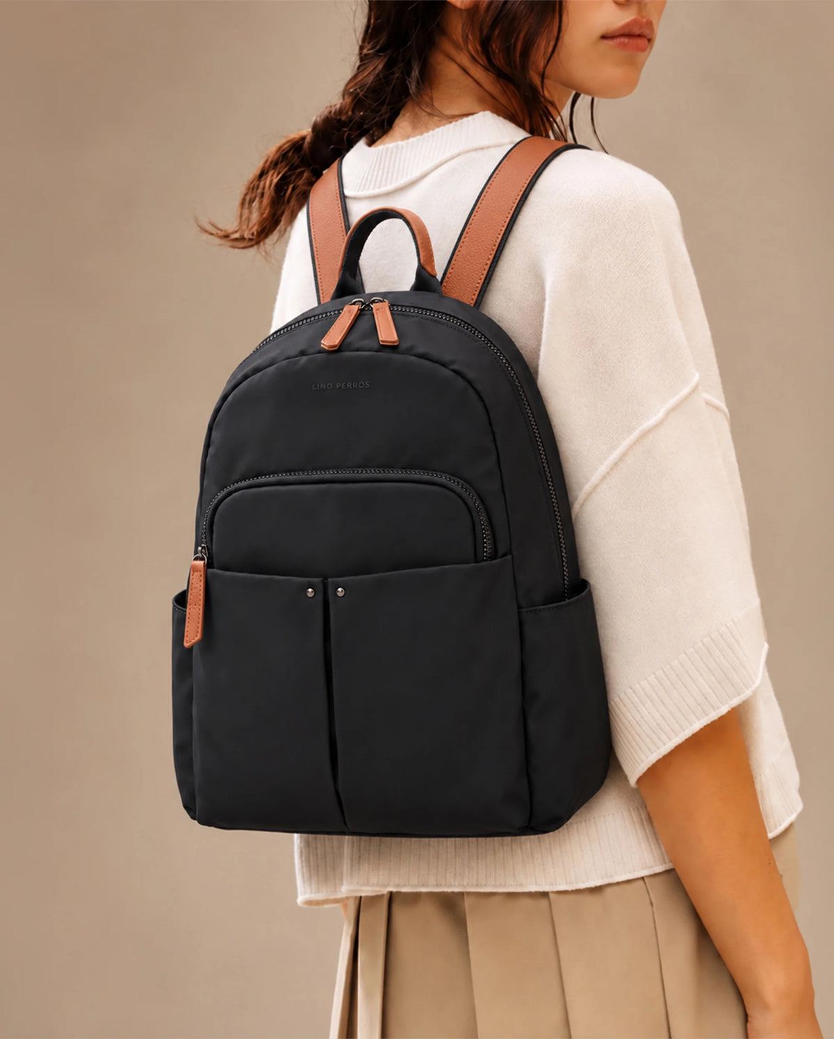 Harvard Felix Black Backpack