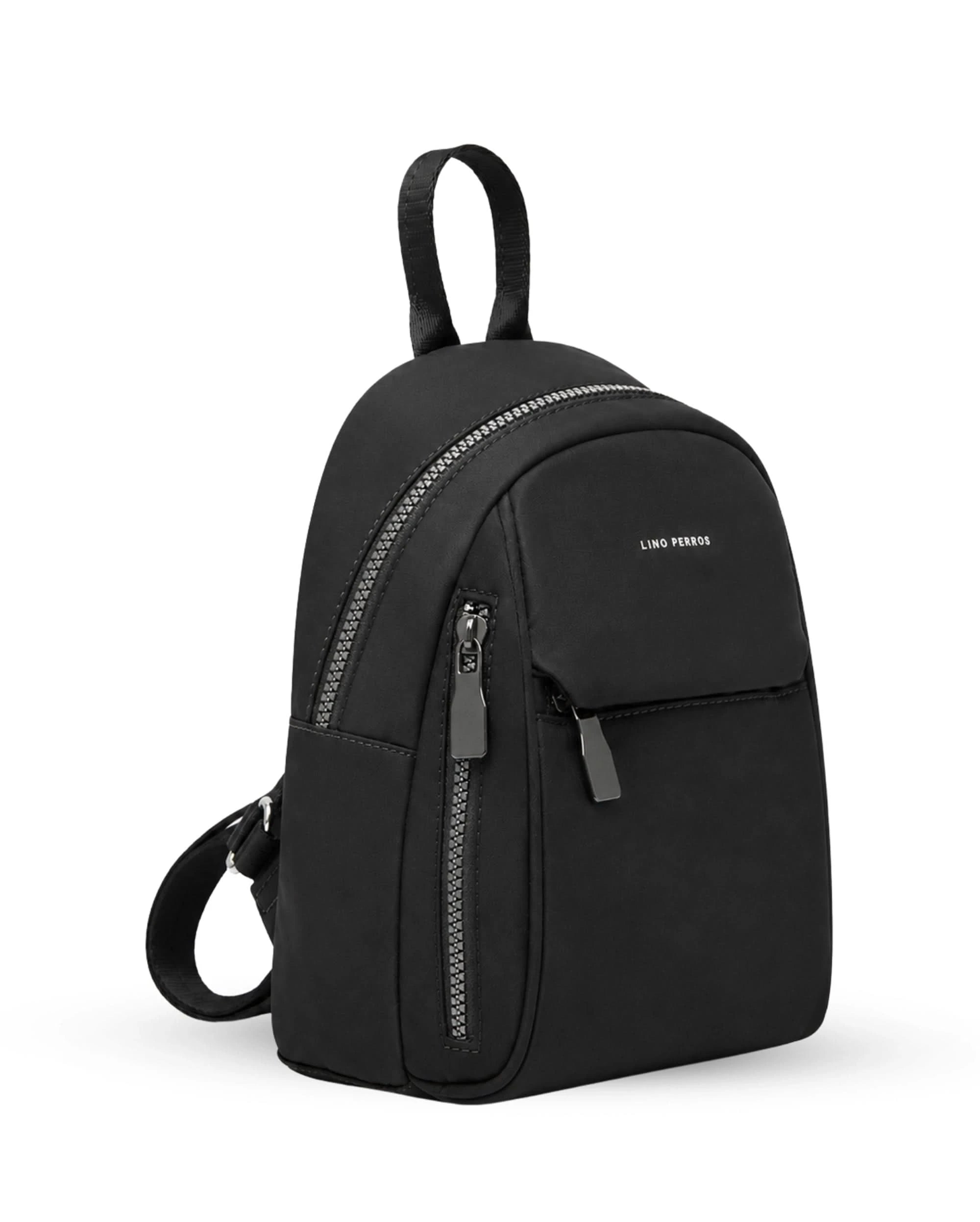 Harvard Petite Black Backpack | Lino Perros