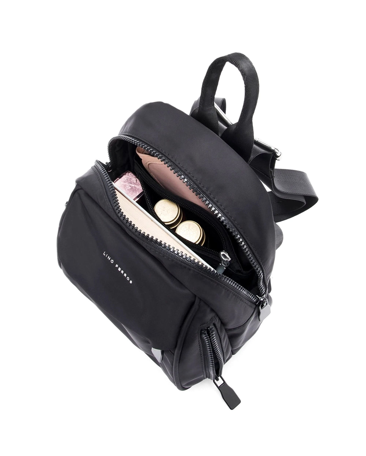 Harvard Petite Black Backpack | Lino Perros