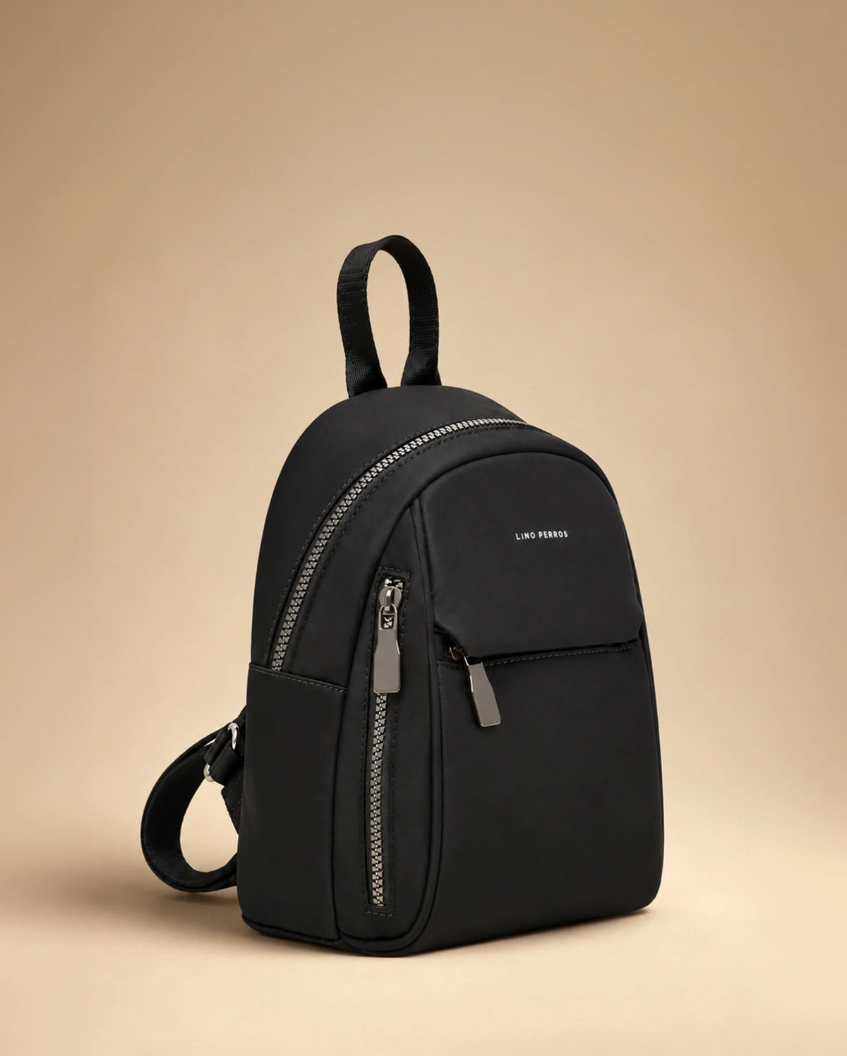 Harvard Petite Black Backpack | Lino Perros