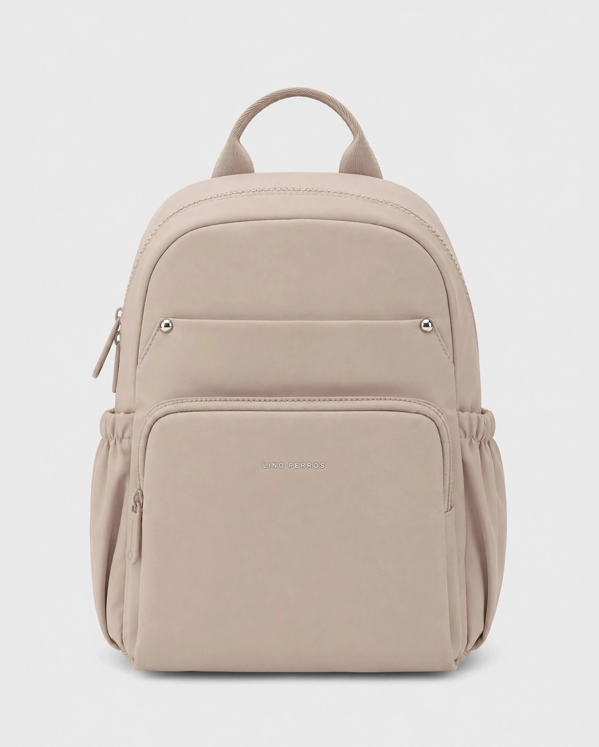 Harvard Motion Beige Backpack | Lino Perros