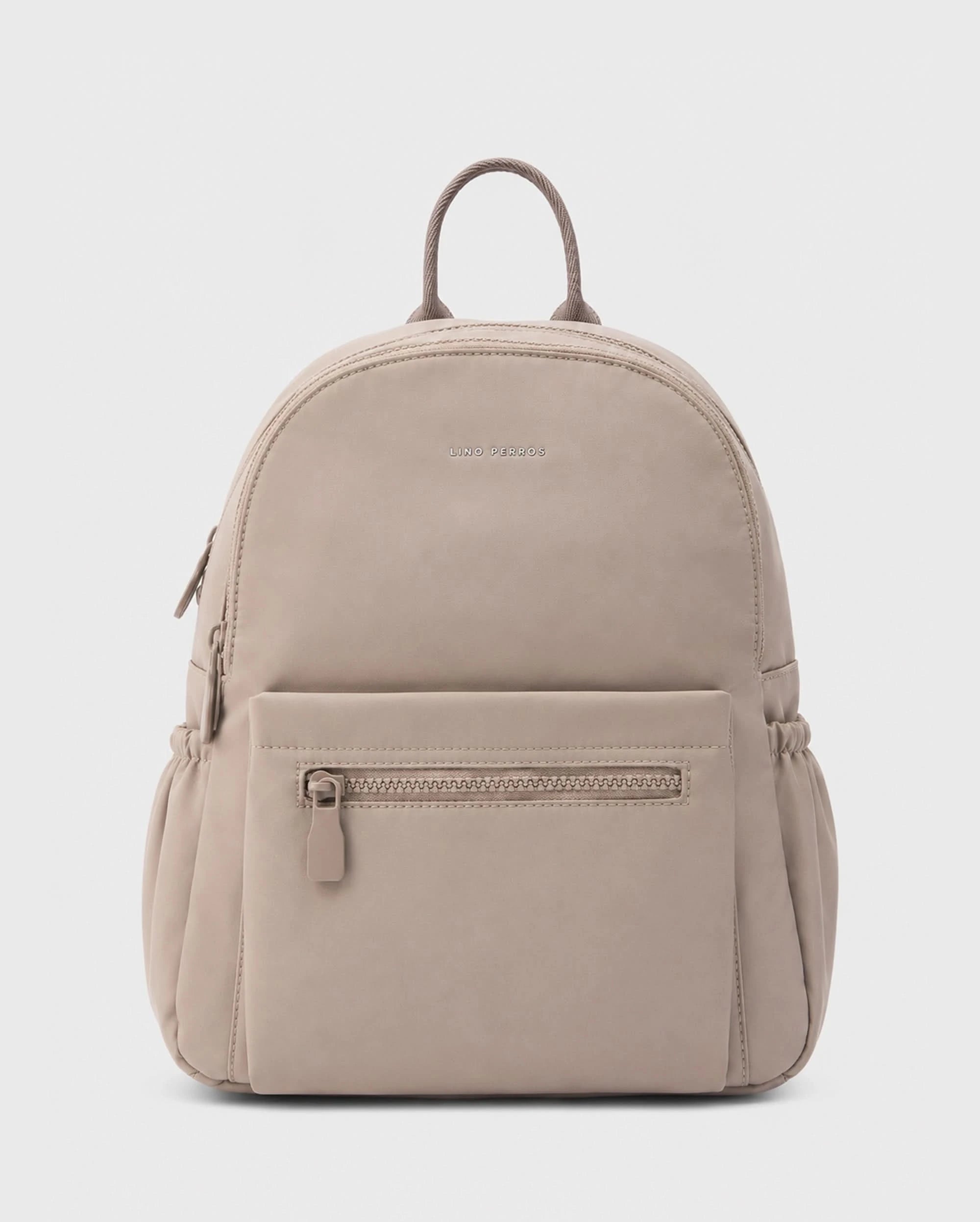 Harvard Flex Beige Backpack | Lino Perros
