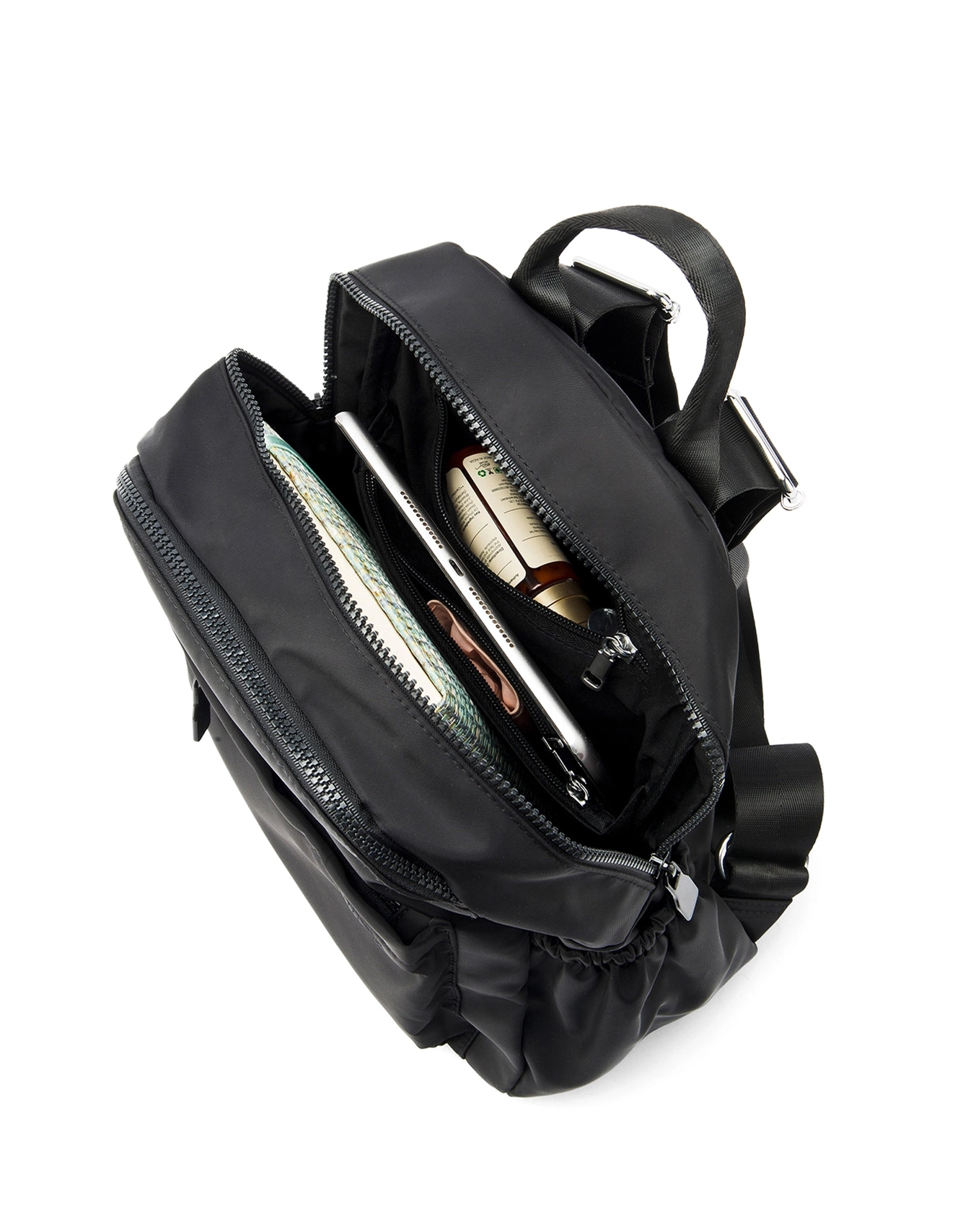 Harvard Flex Black Backpack | Lino Perros