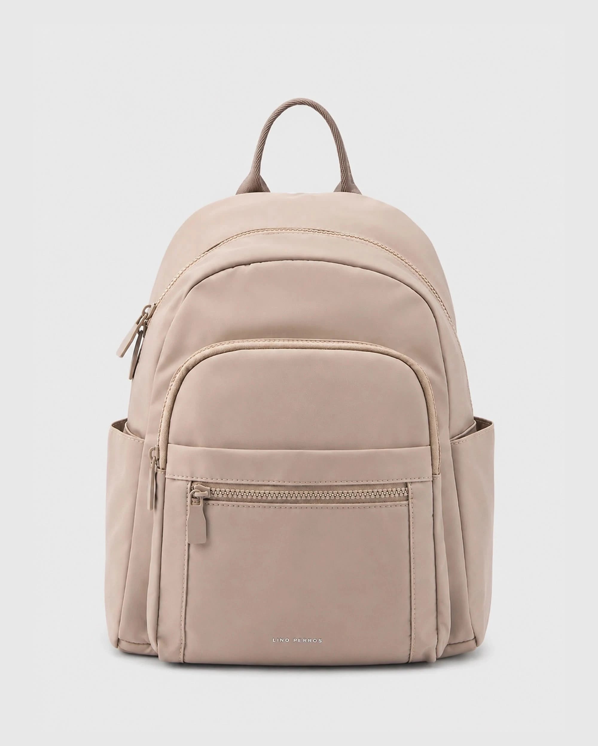 Harvard Utility Beige Backpack | Lino Perros