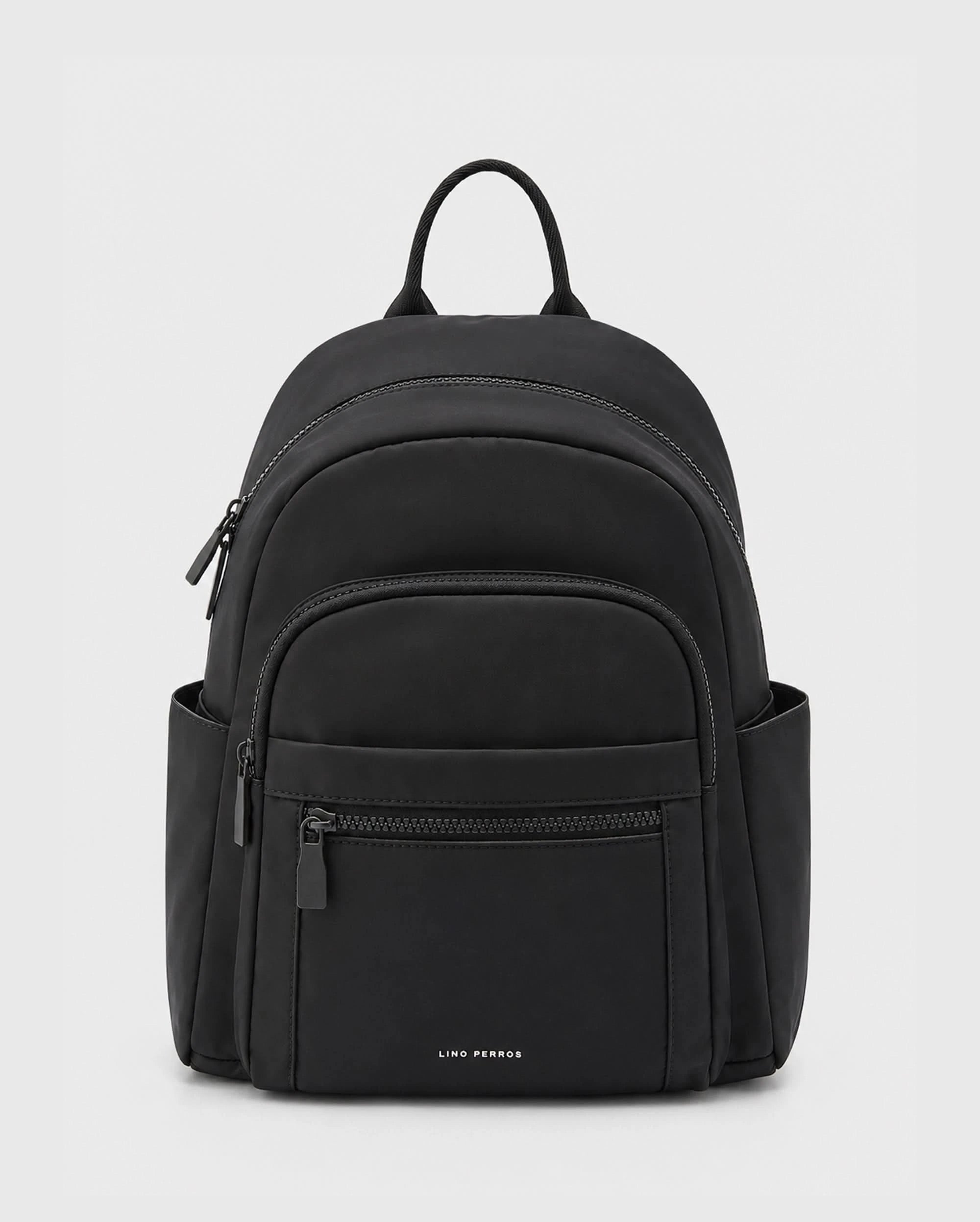 Harvard Utility Black Backpack | Lino Perros