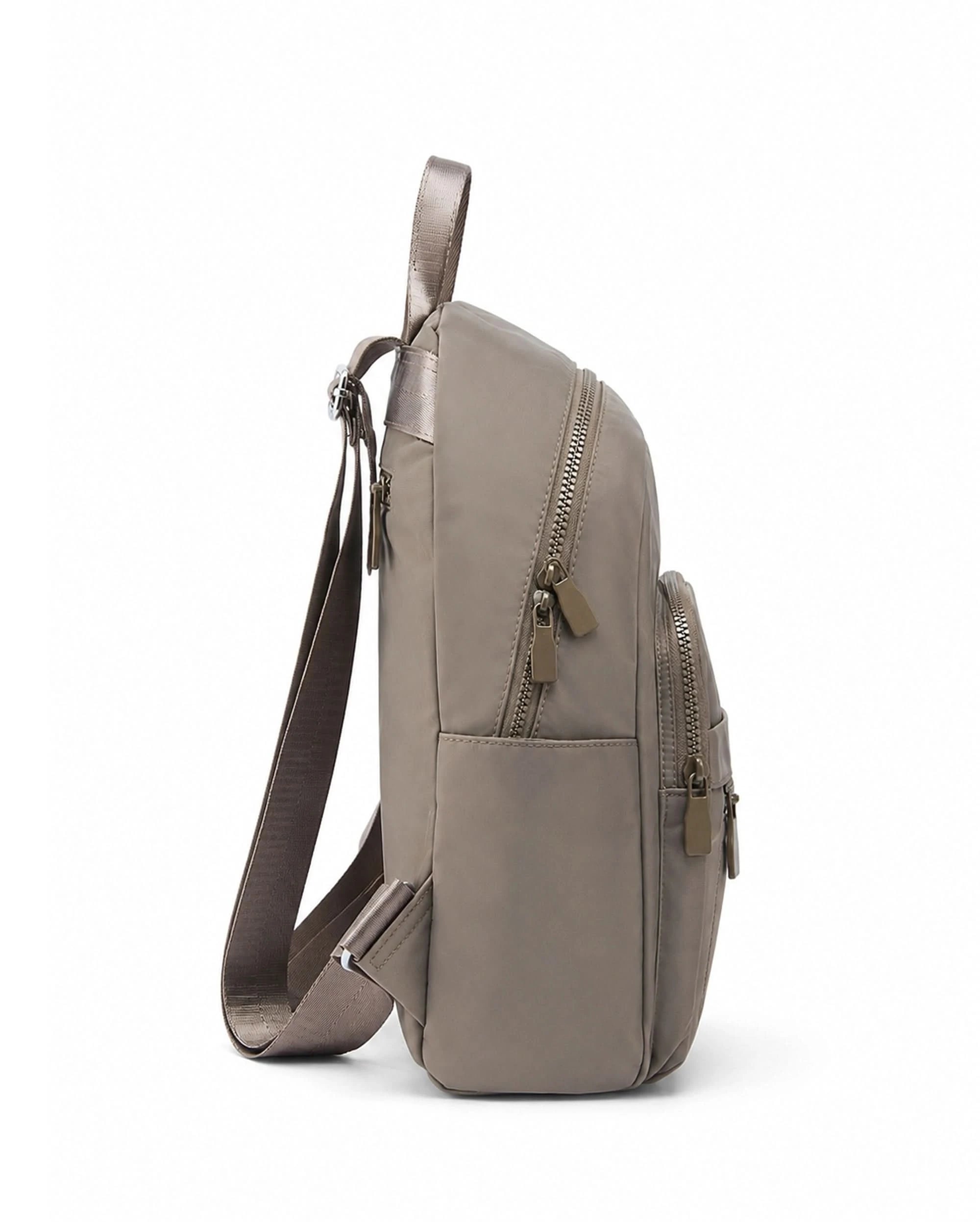 Harvard Utility Taupe Backpack | Lino Perros