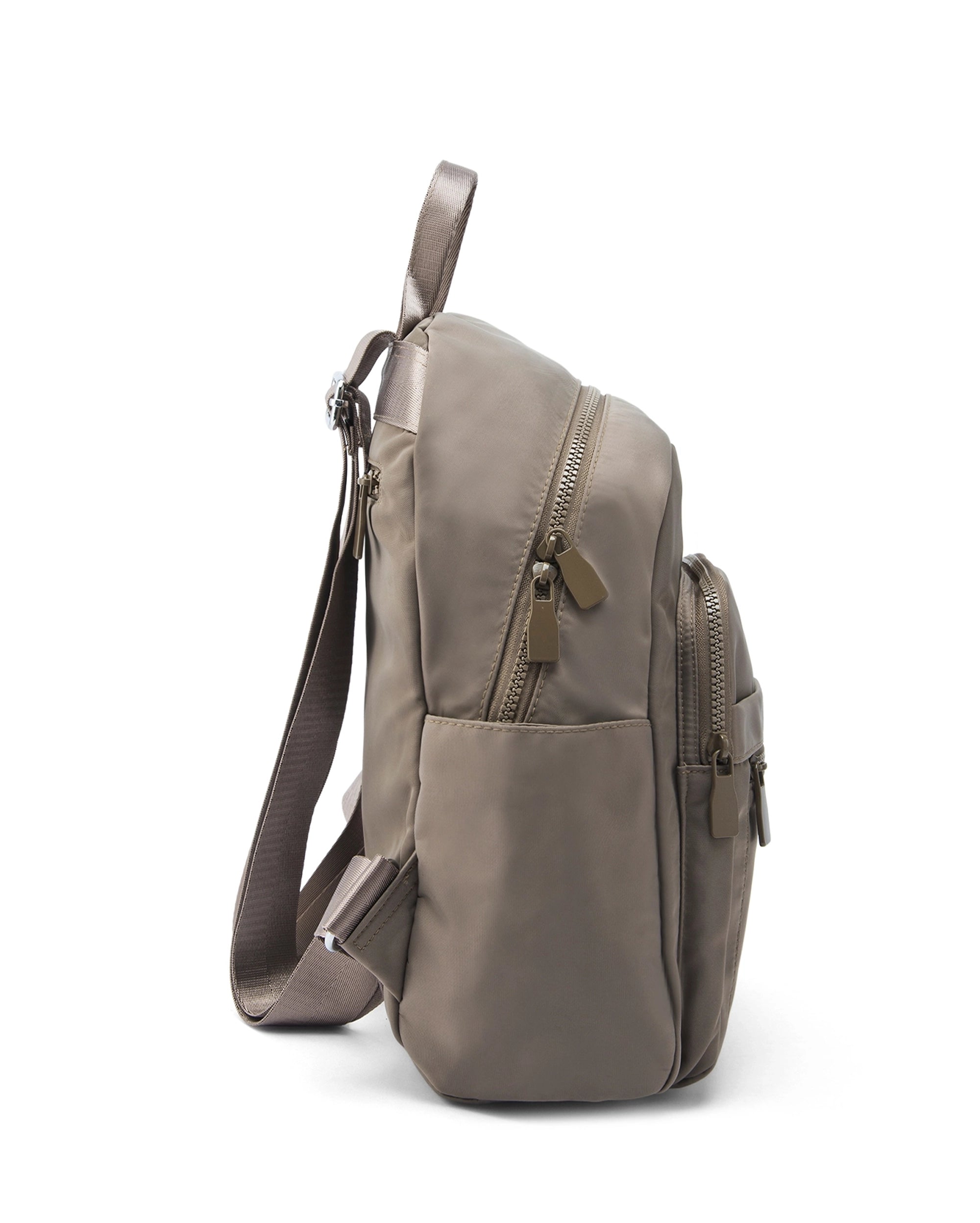 Harvard Utility Taupe Backpack | Lino Perros