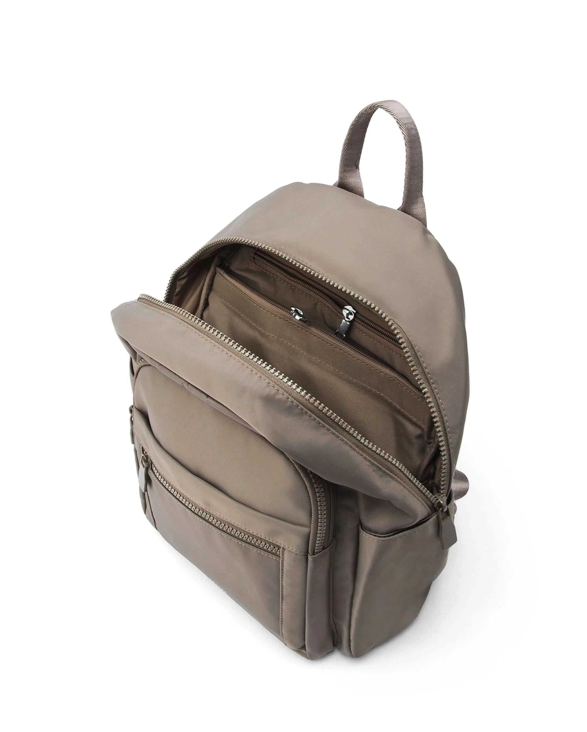 Harvard Utility Taupe Backpack | Lino Perros