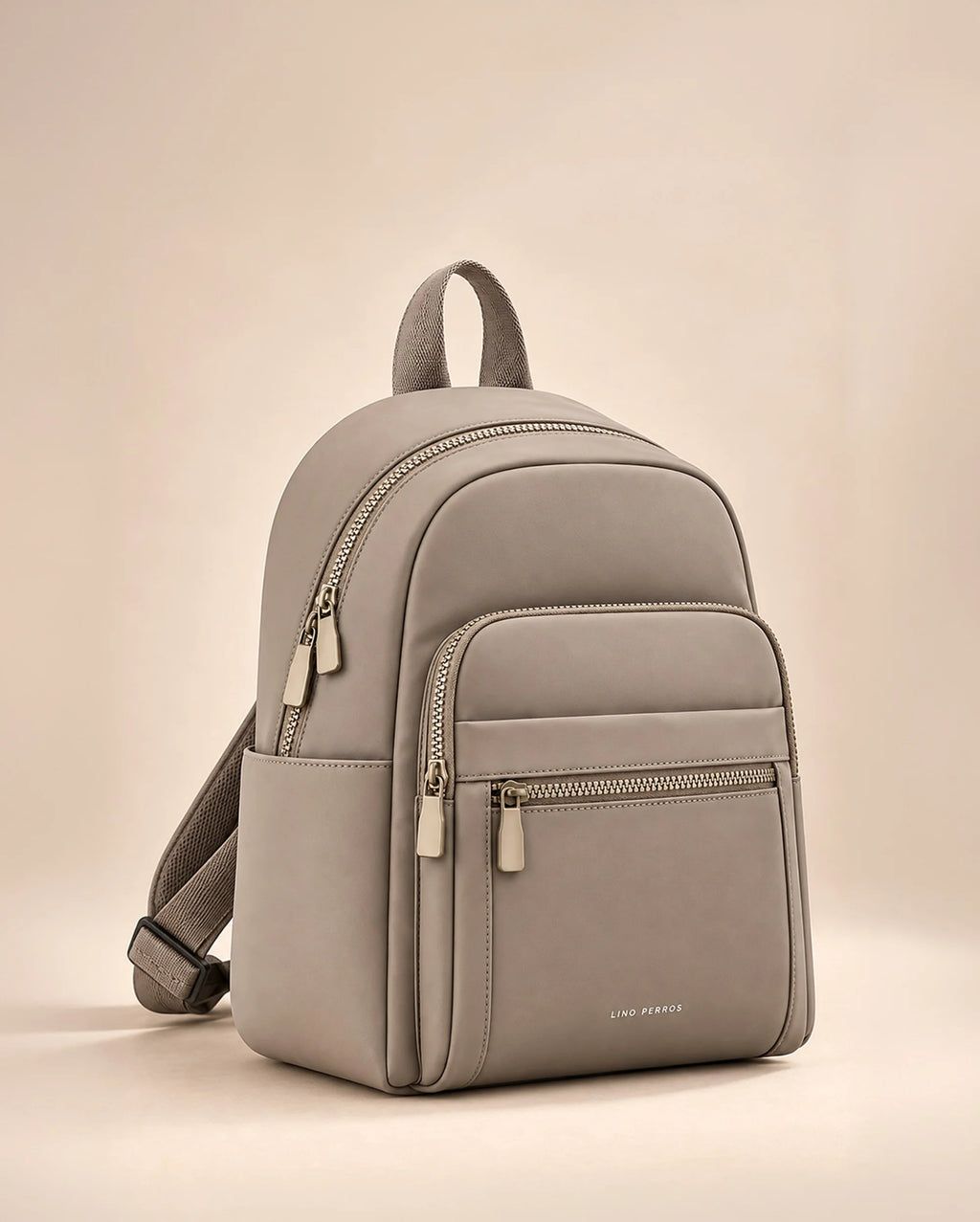 Harvard Utility Taupe Backpack | Lino Perros