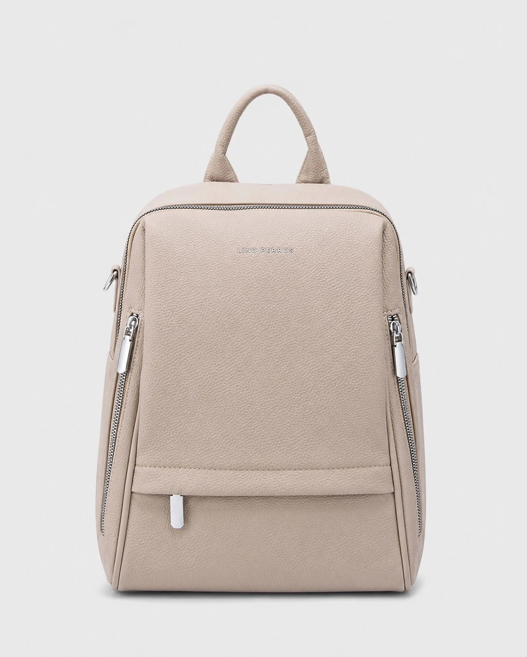 Harvard Luxe Beige Backpack