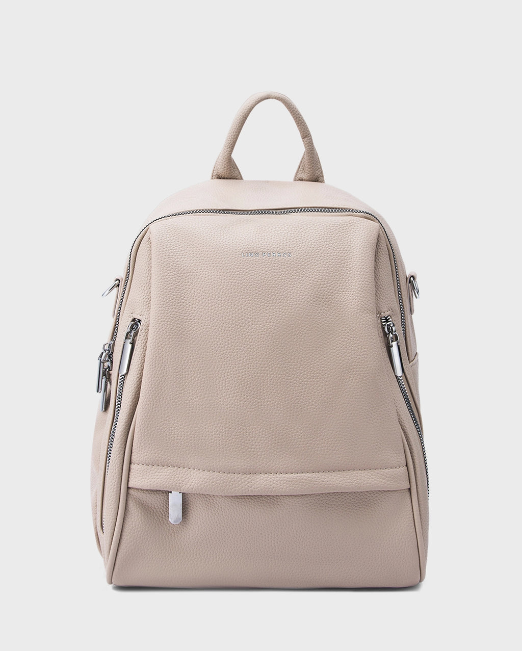 Harvard Luxe Beige Backpack | Lino Perros