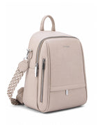 Harvard Luxe Beige Backpack
