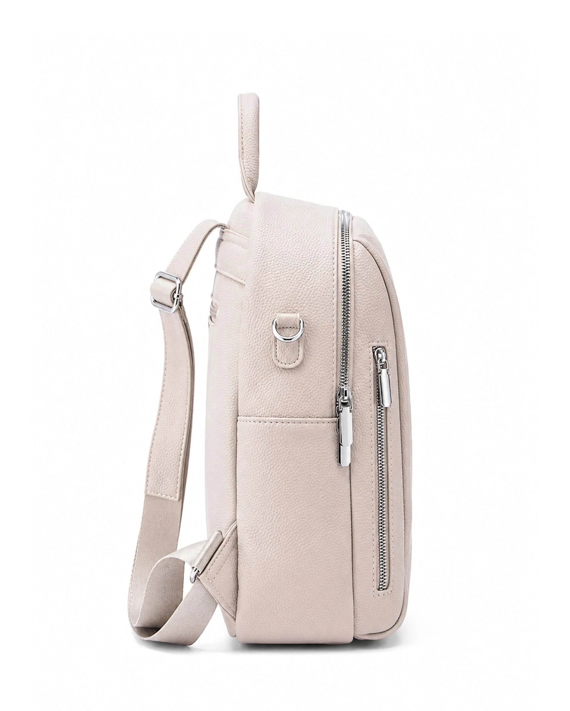 Harvard Luxe Beige Backpack